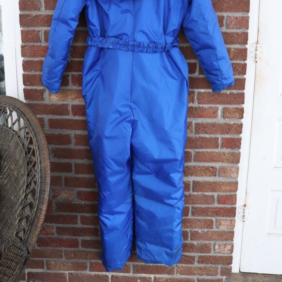 vintage eddie bauer snowsuit * snow suit * size large womens * euc * blue / red - Picture 7 of 11